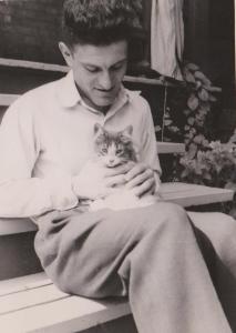 Irwin with kitten cropped